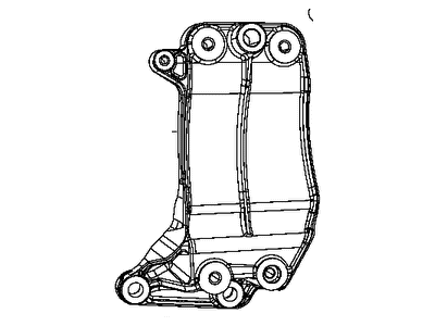 Mopar 68148382AA Bracket-Engine Mount