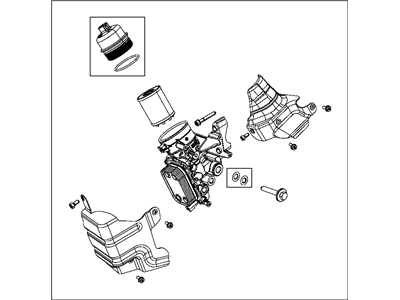 Mopar 4892932AB Adapter-Engine Oil Filter