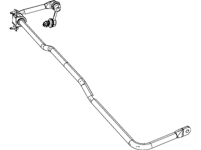 Mopar 5105702AD Bar-Rear SWAY