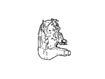 Mopar 4798914 Latch-Front Door RH OVRIDE W/POWER