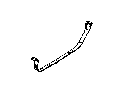 Mopar 4578653AB Strap-Fuel Tank