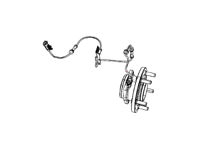 Mopar 68267479AA Sensor-Anti-Lock Brakes