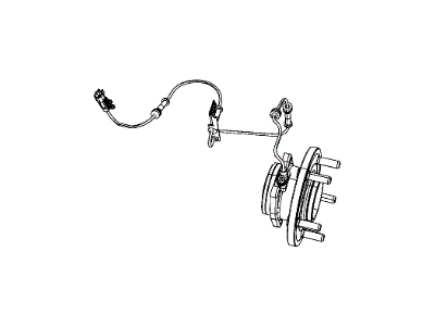 Mopar 68267479AB Sensor-Anti-Lock Brakes