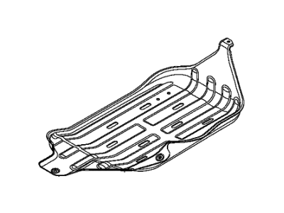 Mopar 68507662AA SKIDPLATE-Fuel Tank