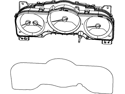 Mopar 5172921AE Cluster-Instrument Panel