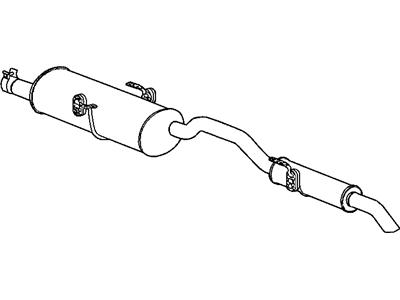 Mopar 4880840AD Exhaust Muffler