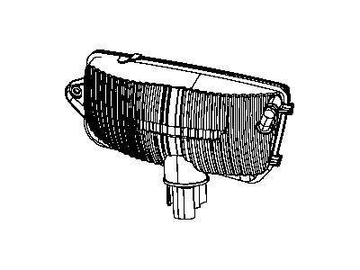 Mopar 55156102AA Rear Fog Lamp
