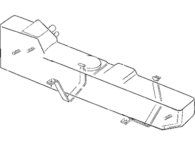 Mopar 52102076AB Fuel Tank