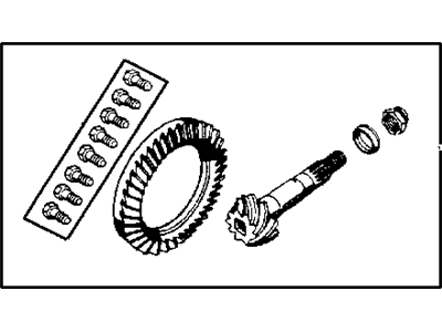 Mopar 5019854AB Gear Kit-Ring And PINION