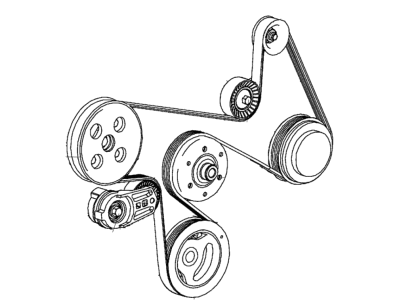 Mopar 53032956AA Pulley-Power Steering Pump
