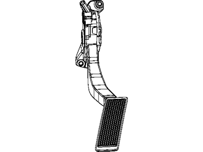 Mopar 53032910AF Pedal-Accelerator