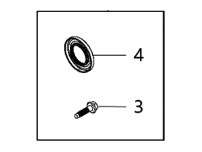 Mopar 68234994AA Seal-Output Shaft