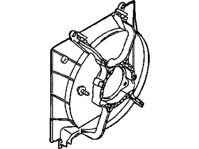 Mopar MR355978 SHROUD Fan