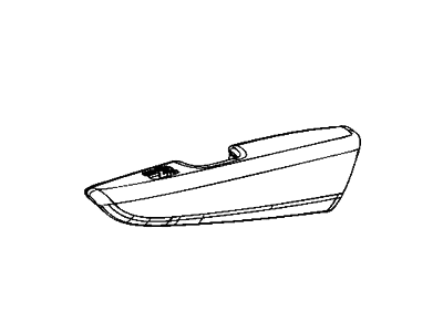 Mopar 6FM88LR5AA Rear Door Trim Armrest