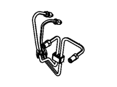 Mopar 68240124AB Tube Assembly-Master Cylinder To HCU