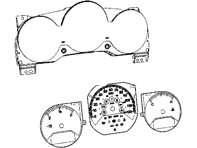 Mopar 5172673AB Cluster-Instrument Panel