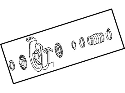 Mopar 68031835AA Bearing-Drive Shaft