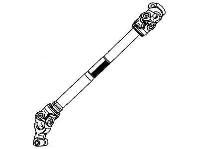Mopar 68518661AA Shaft-Steering Column INTERMEDIAT