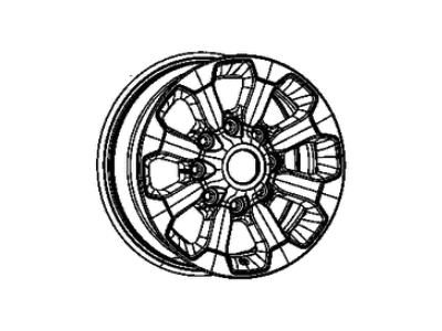 Mopar 6CV282XFAA Wheel-Aluminum