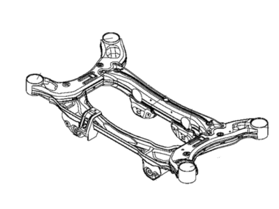 Mopar 68302143AB ISOLATOR-CROSSMEMBER