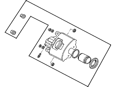 Mopar 4746354 CALIPER Disc Brake