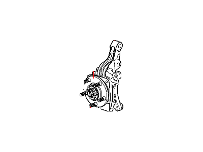 Mopar 5085887AE Left Steering Knuckle Replaces ,