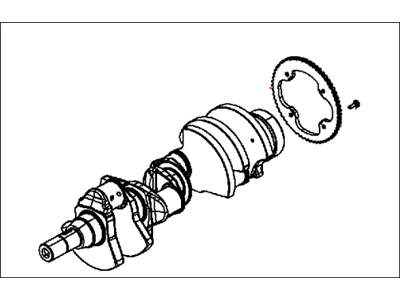Mopar 4893356AA CRANKSHFT