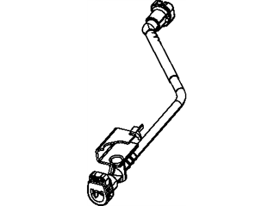 Mopar 68163643AC Hose-Fuel Vapor