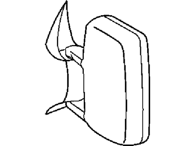Mopar 5104441AA Outside Rear View Mirror