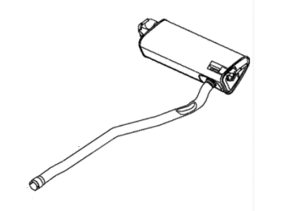 Mopar 68249241AA Exhaust Muffler