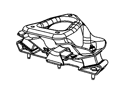 Mopar 52121535AB ISOLATOR-Transmission Mount
