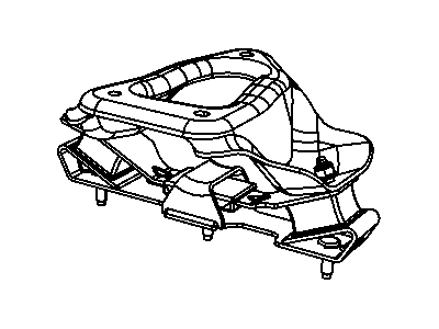 Mopar 52121762AA ISOLATOR-Transmission Mount