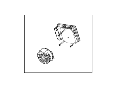 Mopar 68266996AA Anti-Lock Brake System Module