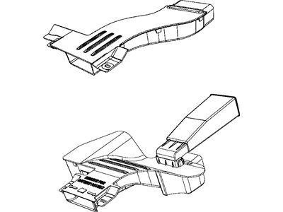 Mopar 4593913AB Fresh Air Duct