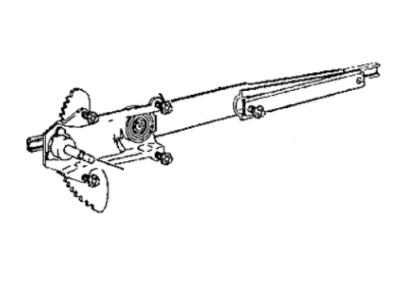 Mopar 4658916 Front Door-Window Regulator
