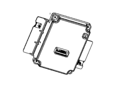 Mopar 68366552AA Air Conditioner And Heater Module