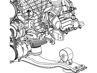 Mopar 5272647AF CROSSMEMBER-Front Frame