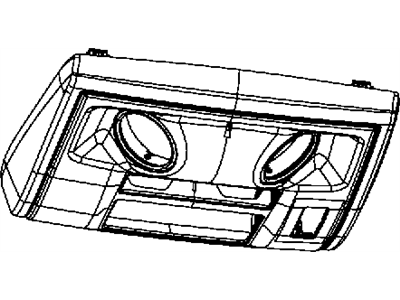 Mopar 1LX701DAAA Housing-Overhead Console