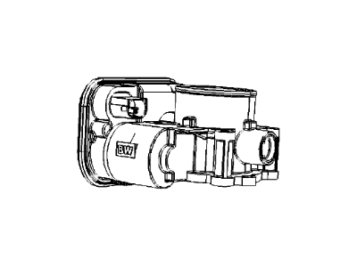 Mopar 68125491AA Intake Throttle Throttle Body