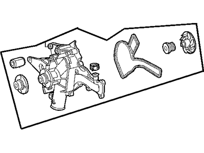 Mopar 5097159AC Water Pump