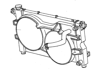 Mopar 4677695AA Radiator Cooling