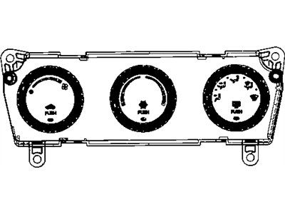 Mopar 55111950AD Air Conditioner And Heater Control