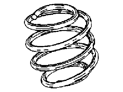 Mopar 5105864AD Front Coil Spring Left