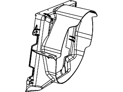 Mopar 68039594AA SHROUD-Fan