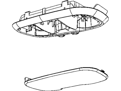 Mopar 1AN73DW1AA Lamp-Dome And Reading