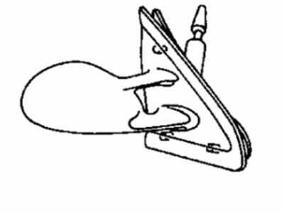 Mopar 4778080 Mirror Replaceme Glass