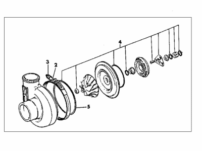 Mopar R4728700 Turbo Kit-CUMMINS Diesel