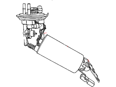 Mopar 5139031AE Fuel Pump/Level Unit Module Kit