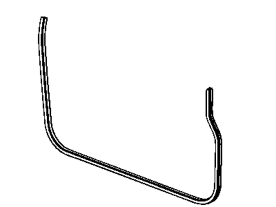 Mopar 1EK86XXXAD WEATHERSTRIP-Front Door Opening