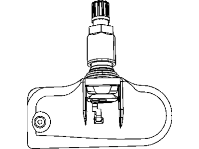 Mopar 68001698AB Sensor-Tire Pressure